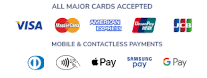 All Major Payment Cards